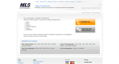 Desktop Screenshot of mlstechnologies.com